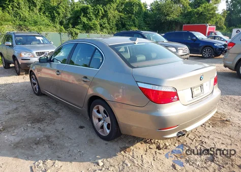 2008 BMW 528I I z USA, uszkodzony, nr VIN WBANU53548CT16233